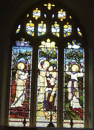 St Marys Church Hutton - Stained glass window
